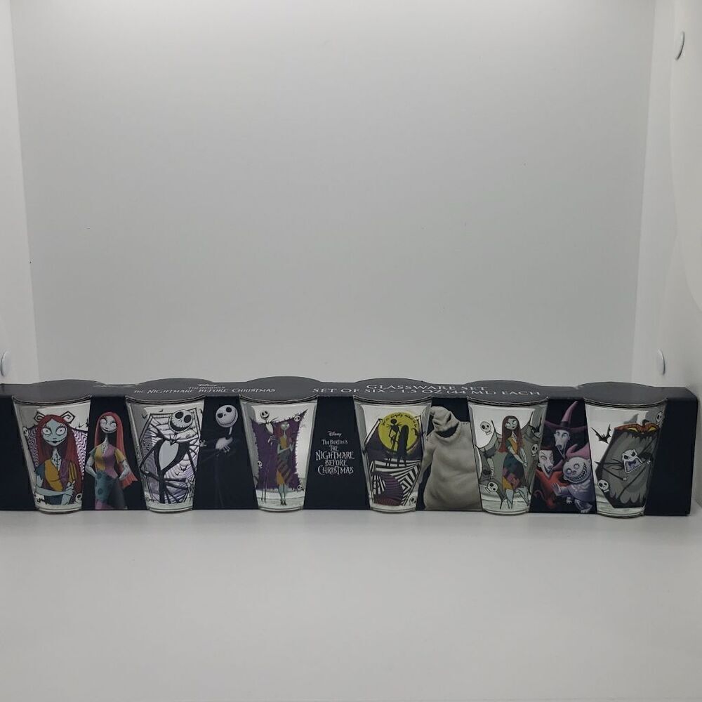 Nightmare Before Christmas Glassware set